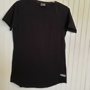 Ladies Gymshark Tee Shirt-Black